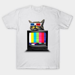 3D cat T-Shirt